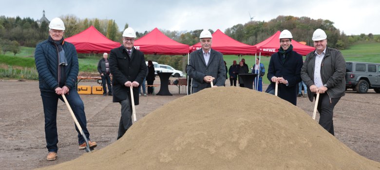 Spatenstich Rewe Welschbillig