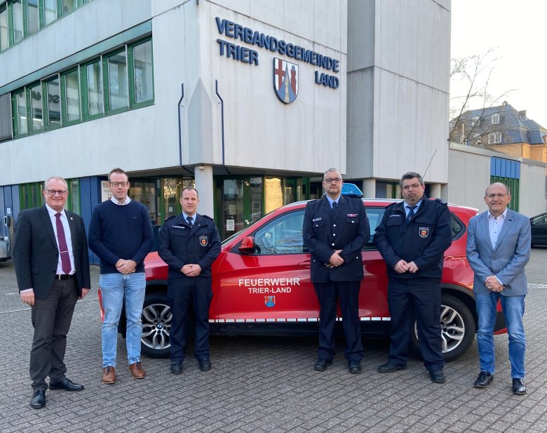 Wehrleitung der Feuerwehr Trier-Land komplett