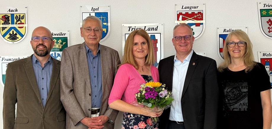 25jähriges Dienstjubiläum Annika Schwickerath - Gratulation 