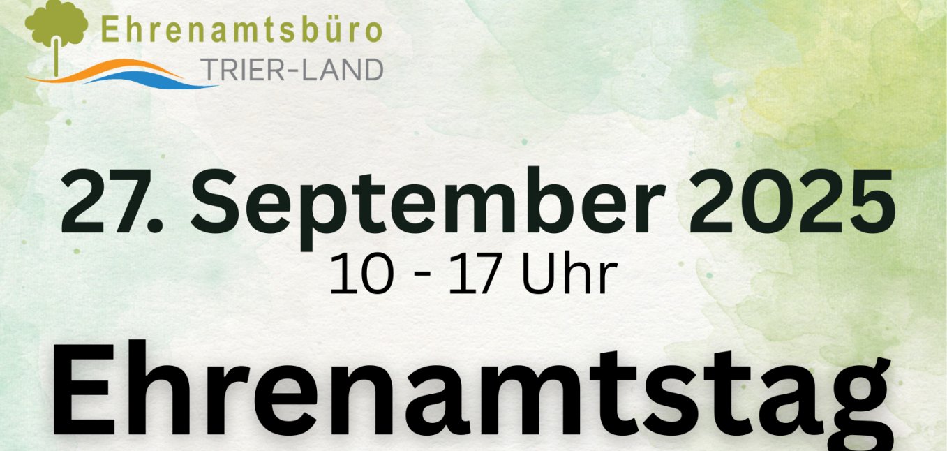 Plakat Ehrenamtstag 2025 - 1