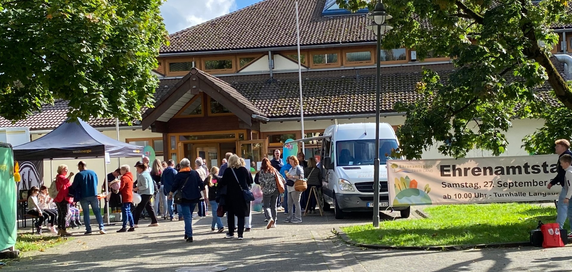 Auch im Außenbereich gab es viel zu erleben (auch das Wetter war toll)