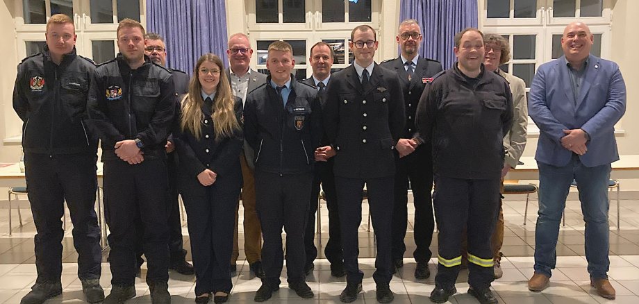 Gruppenfoto "Feuerwehr im Fokus"
