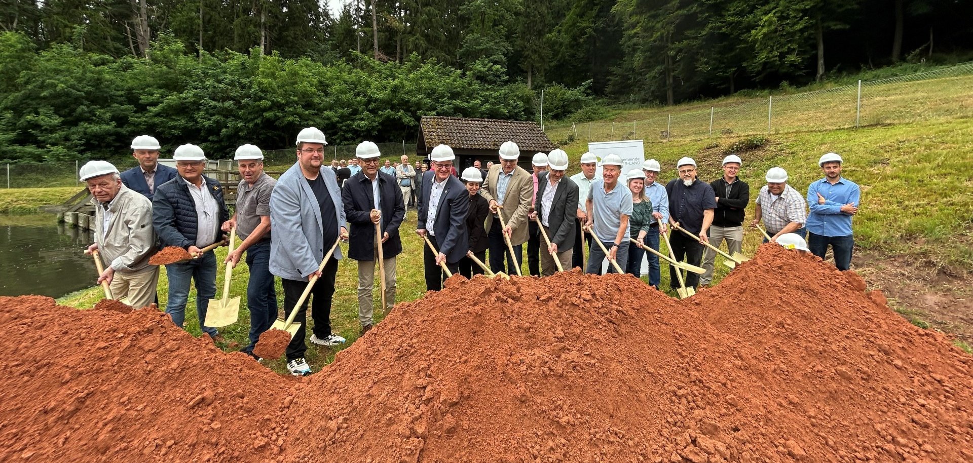 Spatenstich zur neuen Gruppenkläranlage in Daufenbach