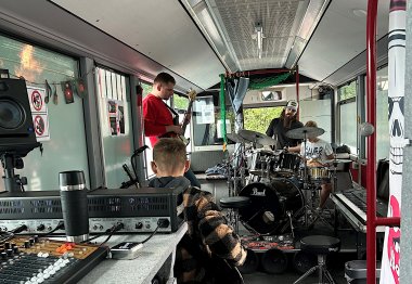 Rockmobil in Sirzenich (Innenansicht)