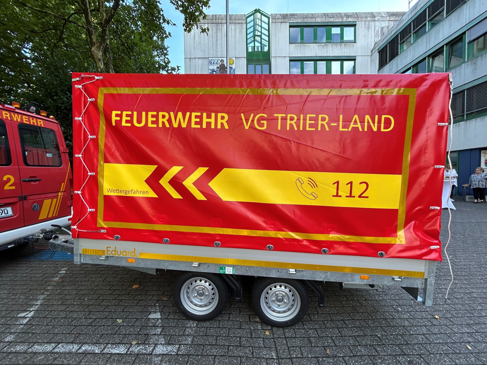 Gefahrenanhänger Feuerwehr Trier-Land