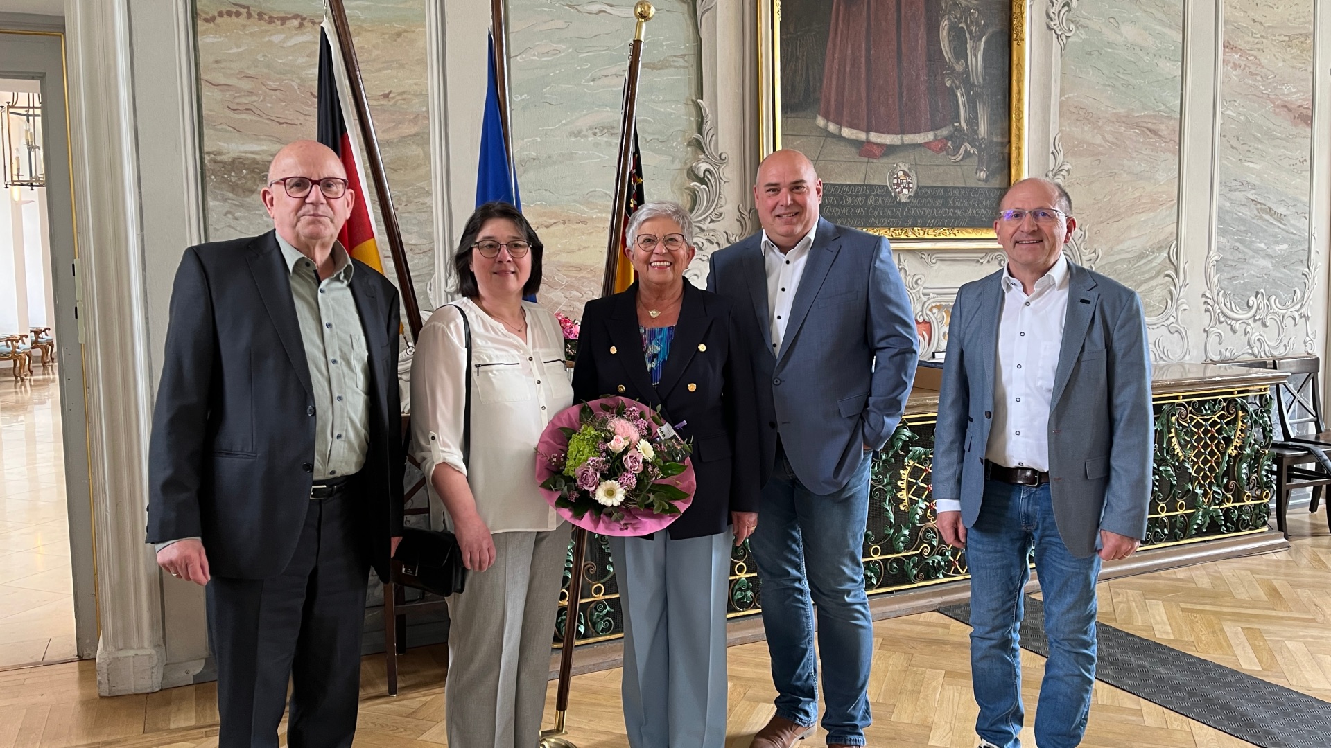 Liselotte Fohl erhielt die Ehrenmedaille des Landes Rheinland-Pfalz für ihr langjähriges ehrenamtliches Engagement. 