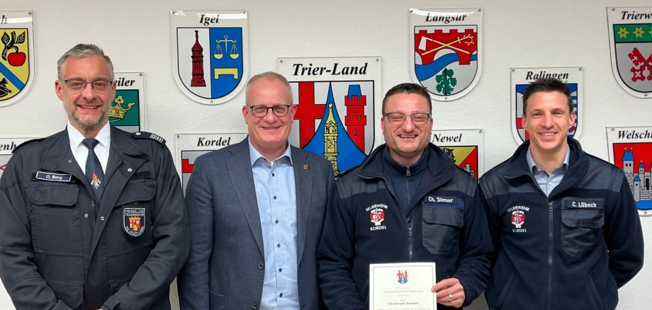 Ernennung zum stellvertretenden Wehrführer