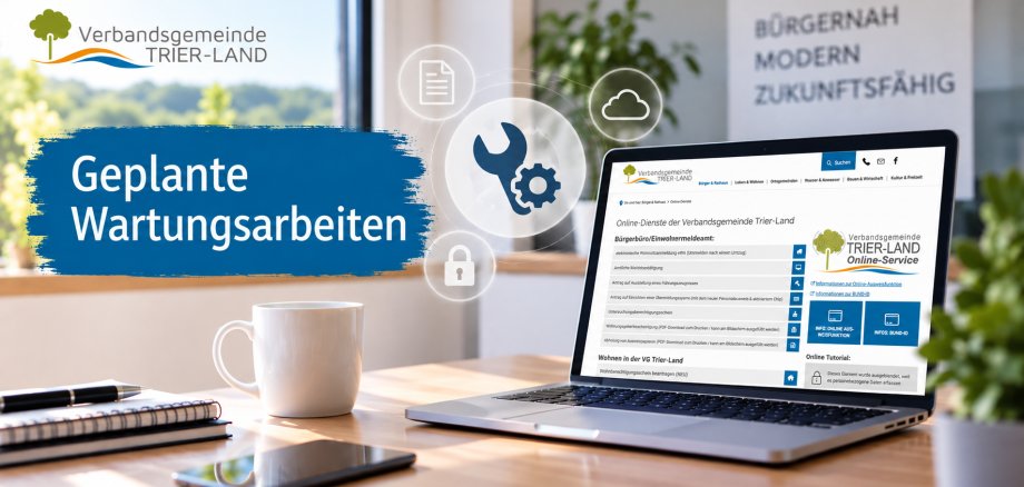 Symbolbild für geplante Wartungsarbeiten