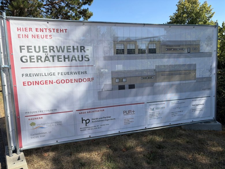 So soll das neue Feuerwehrgerätehaus aussehen