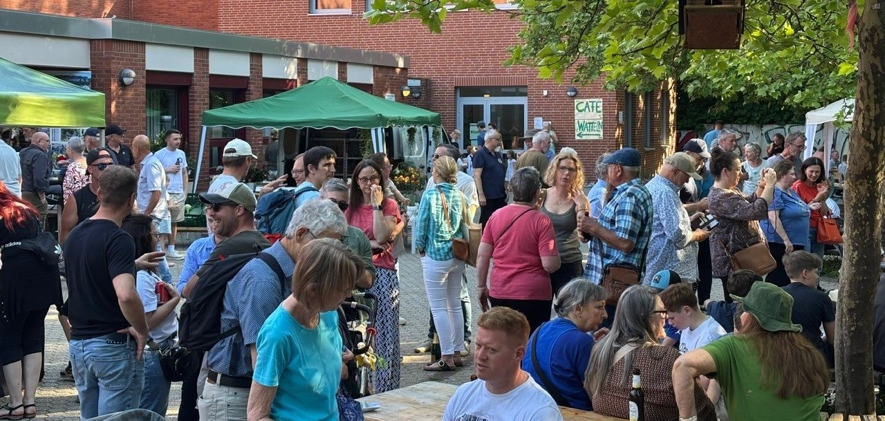 Viele Gäste besuchten den Ehrentag auf dem Bauernmarkt in Butzweiler