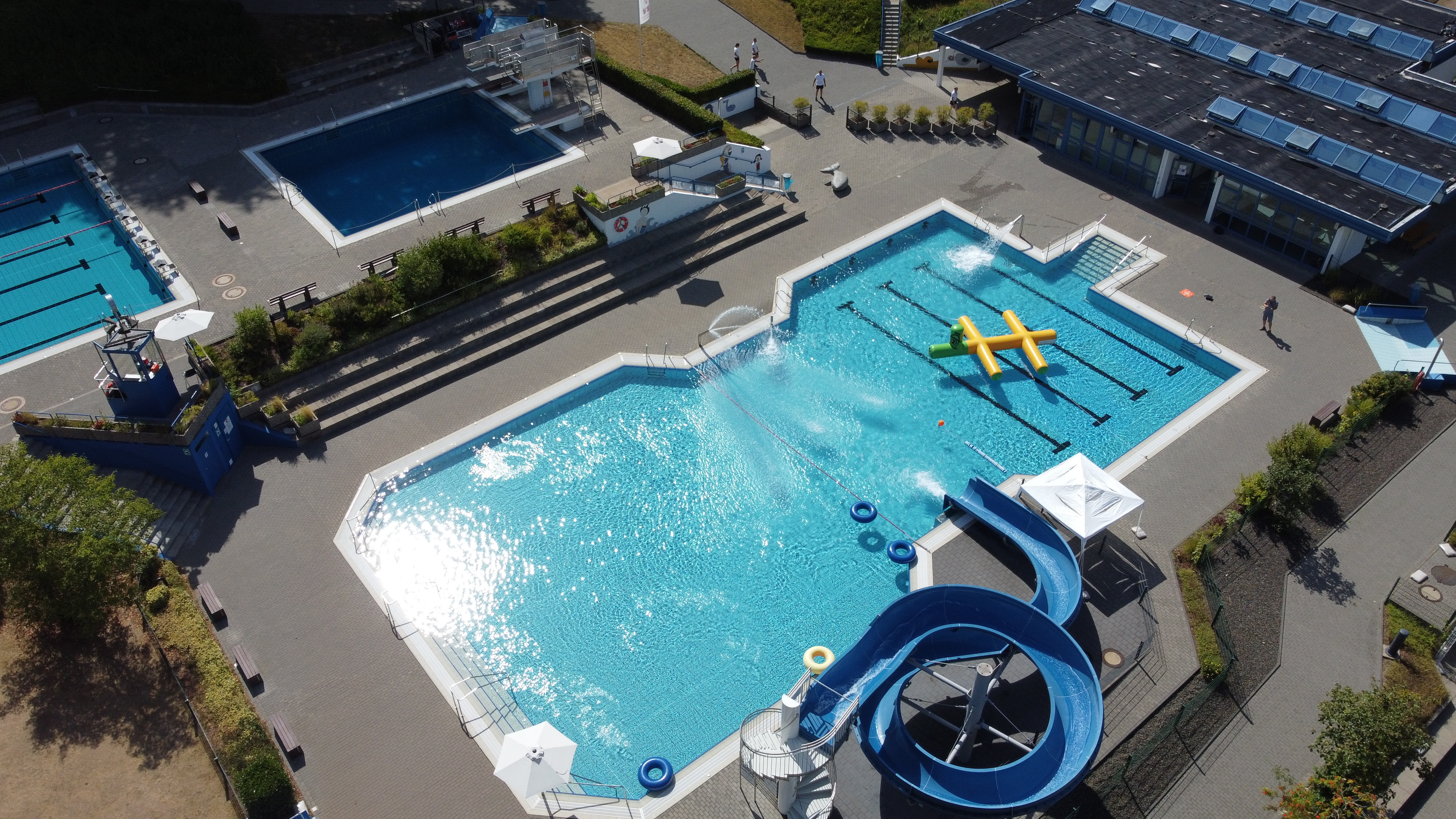 Kylltalbad bei Kordel von oben