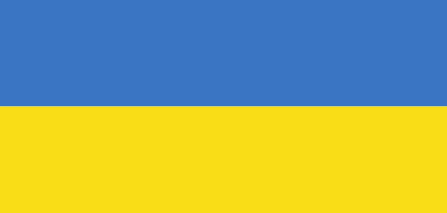 Nationalflagge Ukraine Blau-Gelb